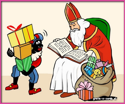 Raadplegen bereiken Rudyard Kipling Gratis Sinterklaas en zwarte piet e-cards versturen