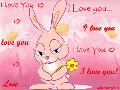 Bunny met bloempje