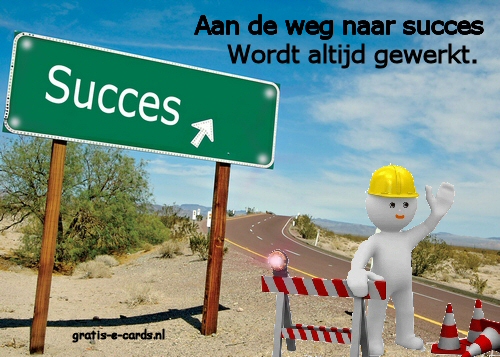 De weg naar succes