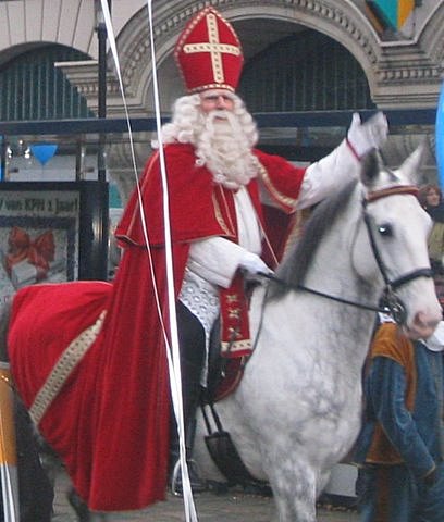 Sinterklaas in het land